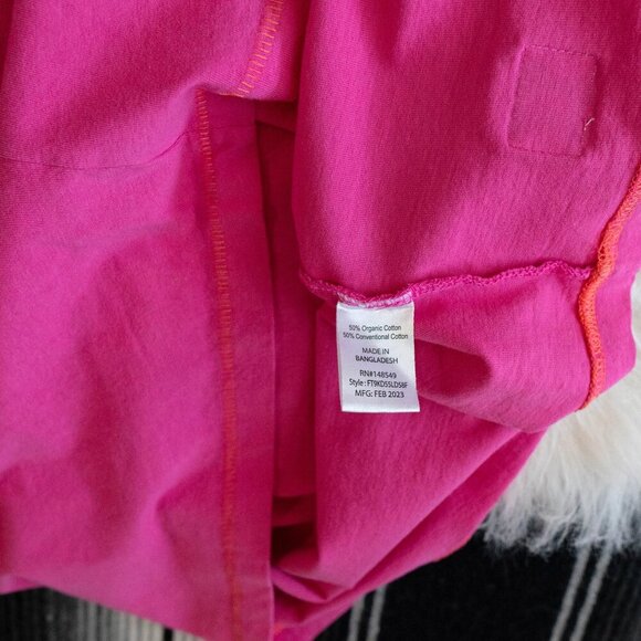 FREE PLANET TEE SZ XL COLORFUL ORGANIC SHORT SLEEVE SHIRT CREWNECK ECOFRIENDLY - Picture 7 of 7